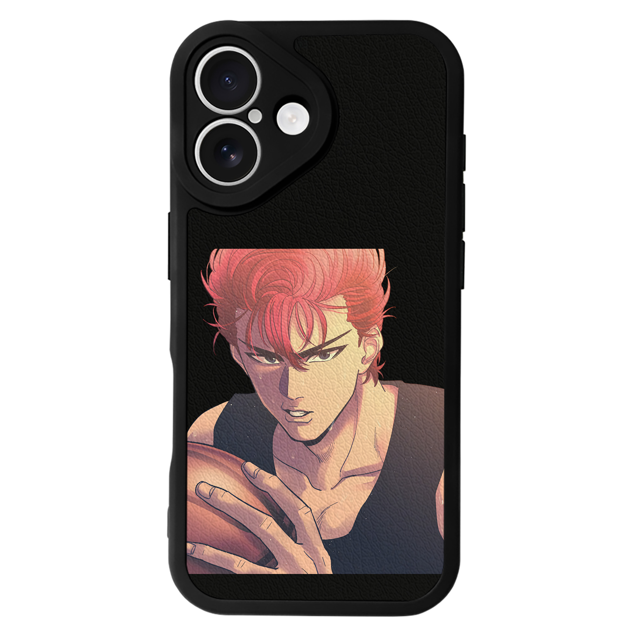 （画像用） SLAM DUNK／スラムダンク 【iPhone 16シリーズ対応】シリコンスマホケース（レザー調） 材質：シリコン